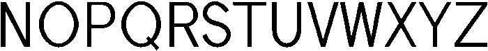 Medium otf (500) Font UPPERCASE