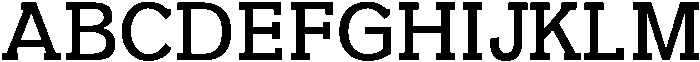 Medium otf (500) Font UPPERCASE