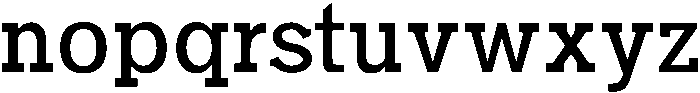 Medium otf (500) Font LOWERCASE