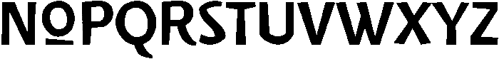 Medium otf (500) Font UPPERCASE