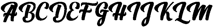 Medium otf (500) Font UPPERCASE