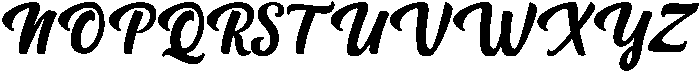 Medium otf (500) Font UPPERCASE