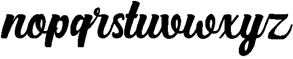 Medium otf (500) Font LOWERCASE