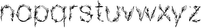 Medium otf (500) Font LOWERCASE