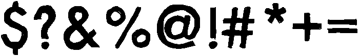 Medium otf (500) Font OTHER CHARS