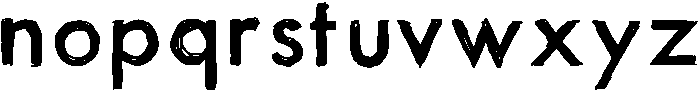 Medium otf (500) Font LOWERCASE