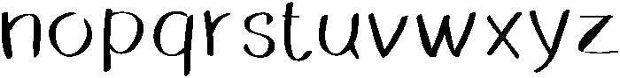 Medium otf (500) Font LOWERCASE
