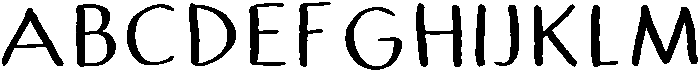 Medium otf (500) Font UPPERCASE