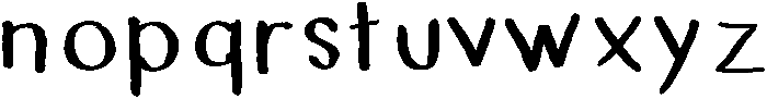 Medium otf (500) Font LOWERCASE