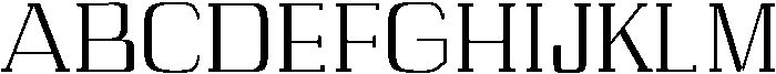 Medium otf (500) Font UPPERCASE