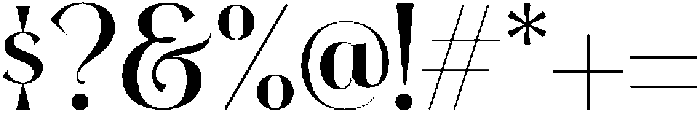 Medium otf (500) Font OTHER CHARS