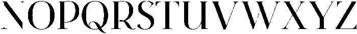 Medium otf (500) Font UPPERCASE