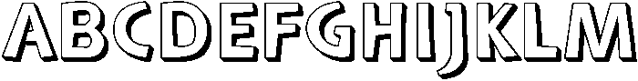 Medium otf (500) Font UPPERCASE