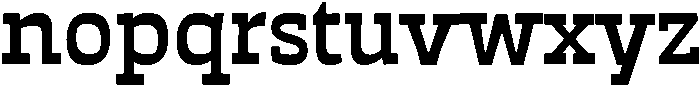 Medium otf (500) Font LOWERCASE