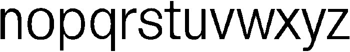 Medium otf (500) Font LOWERCASE