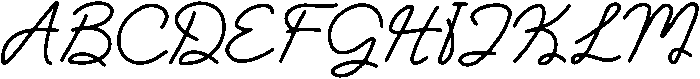 Medium otf (500) Font UPPERCASE