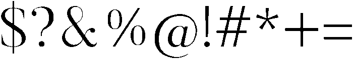 Medium ttf (500) Font OTHER CHARS