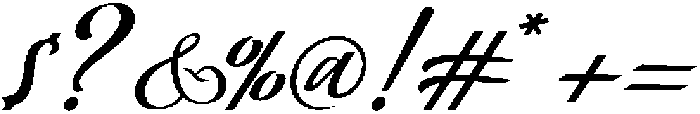 Medium ttf (500) Font OTHER CHARS