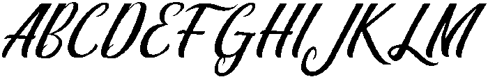 Medium ttf (500) Font UPPERCASE