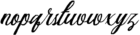 Medium ttf (500) Font LOWERCASE