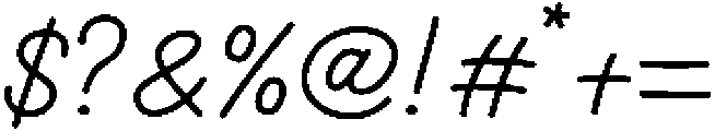 Medium ttf (500) Font OTHER CHARS