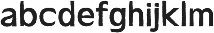 MeerRegular otf (400) Font LOWERCASE