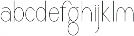 Mefonga-Regular otf (400) Font LOWERCASE
