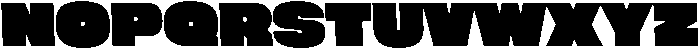 Megabold Left 02 ttf (700) Font UPPERCASE