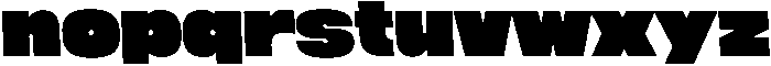 Megabold Left 02 ttf (700) Font LOWERCASE