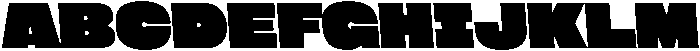 Megabold Left 04 ttf (700) Font UPPERCASE