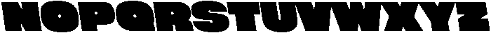 Megabold Left 08 ttf (700) Font UPPERCASE