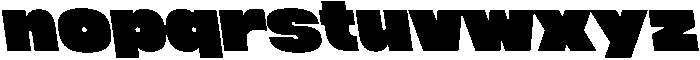 Megabold Left 08 ttf (700) Font LOWERCASE