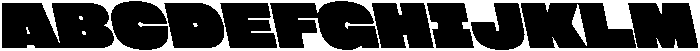 Megabold Left 12 ttf (700) Font