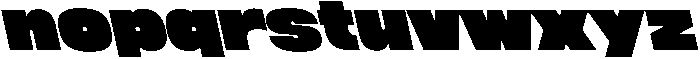 Megabold Left 12 ttf (700) Font LOWERCASE