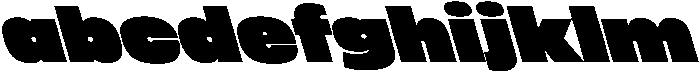 Megabold Left 16 ttf (700) FONT