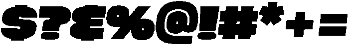 Megabold Right 06 ttf (700) Font OTHER CHARS