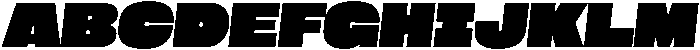 Megabold Right 06 ttf (700) Font UPPERCASE