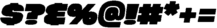 Megabold Right 10 ttf (700) Font OTHER CHARS