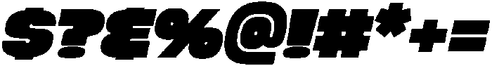 Megabold Right 12 ttf (700) Font OTHER CHARS