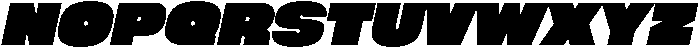 Megabold Right 12 ttf (700) Font UPPERCASE