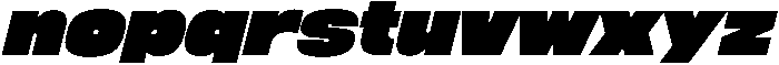Megabold Right 14 ttf (700) Font LOWERCASE