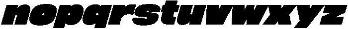 Megabold Right 16 ttf (700) Font LOWERCASE