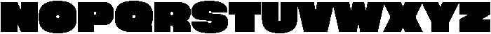 Megabold Upright ttf (700) Font UPPERCASE
