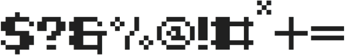 Megaboy Regular otf (400) Font OTHER CHARS