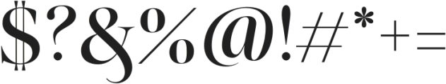 Megafield Medium otf (500) Font OTHER CHARS