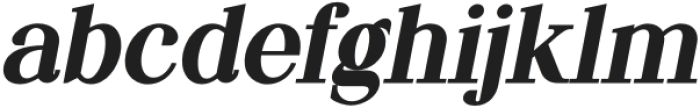 Meganfolk Bold Italic otf (700) Font LOWERCASE