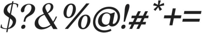 Meganfolk Italic otf (400) Font OTHER CHARS