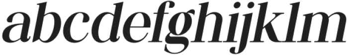 Meganfolk Italic otf (400) Font LOWERCASE