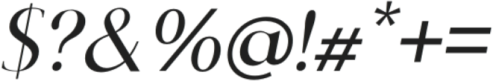 Meganfolk Thin Italic otf (100) Font OTHER CHARS