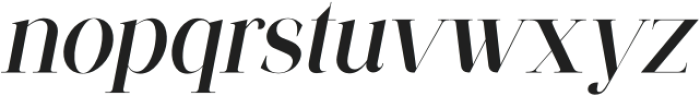 Meganfolk Thin Italic otf (100) Font LOWERCASE